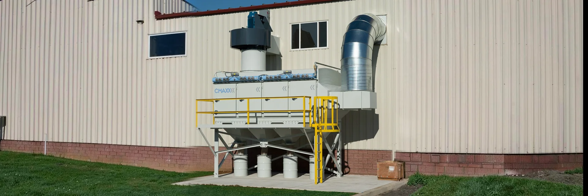 CMAXX dust collector installation