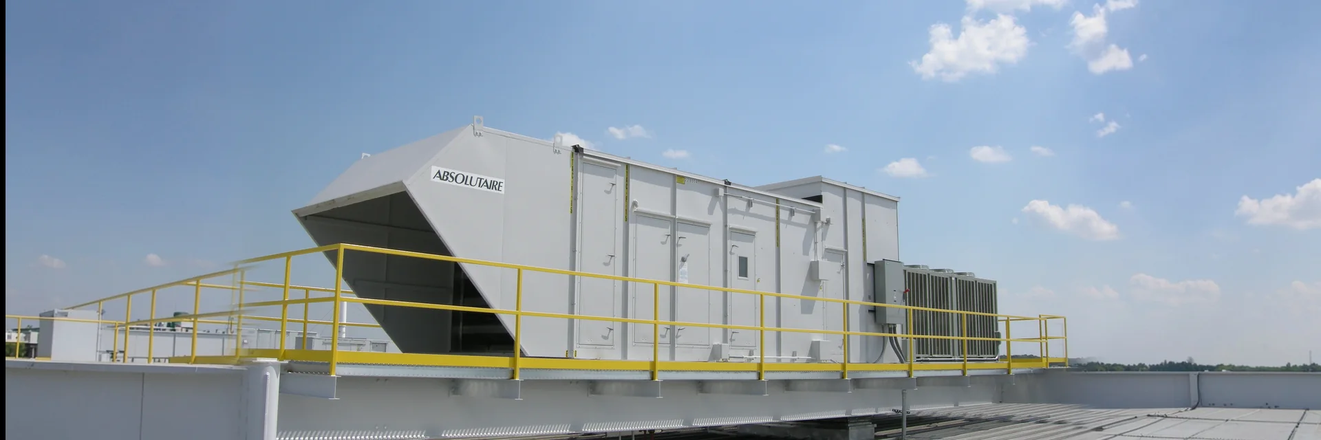 R Series custom rooftop air handling unit